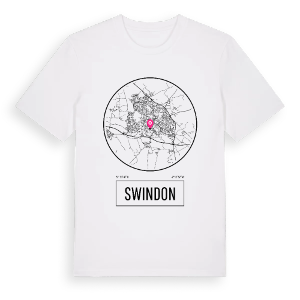 Swindon t-shirt – ekologisk bomull t-shirt från Pinshirt
