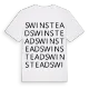 Swinstead ordlek t-shirt