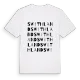 Swithland ordlek t-shirt