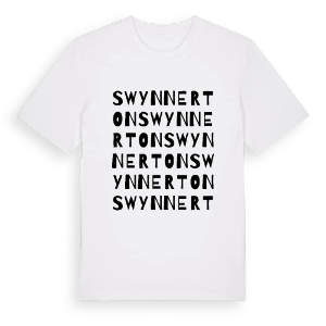 Swynnerton ordlek t-shirt – ekologisk bomull t-shirt från Pinshirt