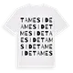 Tameside ordlek t-shirt