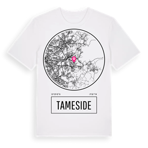 Tameside t-shirt – ekologisk bomull t-shirt från Pinshirt