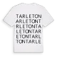 Tarleton ordlek t-shirt