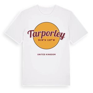Tarporley cirkel t-shirt – ekologisk bomull t-shirt från Pinshirt