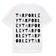 Tarporley ordlek t-shirt