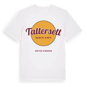 Tattersett cirkel t-shirt – ekologisk bomull t-shirt från Pinshirt