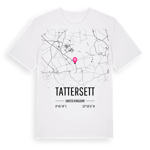 Tattersett karta t-shirt – ekologisk bomull t-shirt från Pinshirt