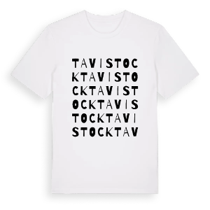 Tavistock ordlek t-shirt – ekologisk bomull t-shirt från Pinshirt
