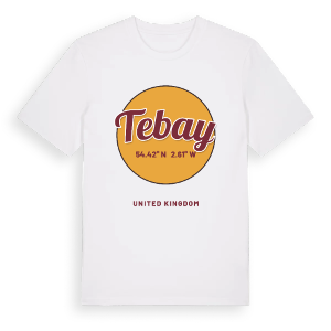 Tebay cirkel t-shirt – ekologisk bomull t-shirt från Pinshirt