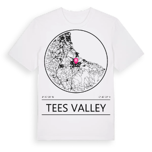 Tees Valley t-shirt – ekologisk bomull t-shirt från Pinshirt