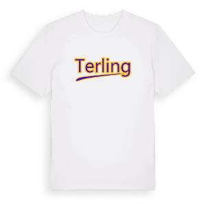 Terling baseball t-shirt – ekologisk bomull t-shirt från Pinshirt