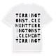 Terrington St. Clement ordlek t-shirt