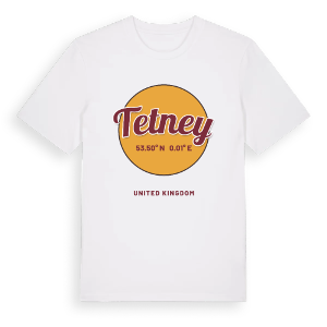 Tetney cirkel t-shirt – ekologisk bomull t-shirt från Pinshirt