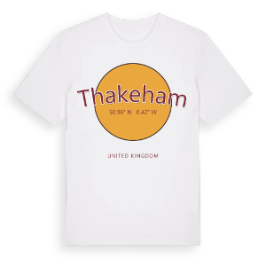 Thakeham cirkel t-shirt – ekologisk bomull t-shirt från Pinshirt
