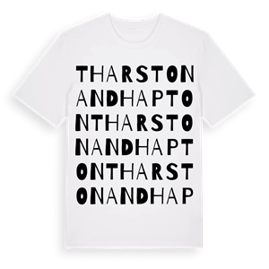 Tharston and Hapton ordlek t-shirt – ekologisk bomull t-shirt från Pinshirt