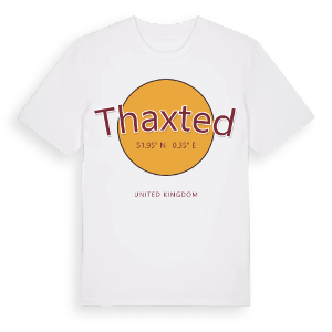 Thaxted cirkel t-shirt – ekologisk bomull t-shirt från Pinshirt
