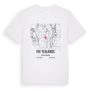 The Yealands karta t-shirt – ekologisk bomull t-shirt från Pinshirt