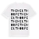 Themelthorpe ordlek t-shirt