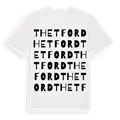 Thetford ordlek t-shirt