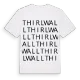 Thirlwall ordlek t-shirt
