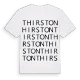 Thirston ordlek t-shirt