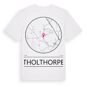 Tholthorpe t-shirt – ekologisk bomull t-shirt från Pinshirt