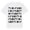 Thompson ordlek t-shirt