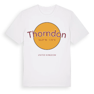 Thorndon cirkel t-shirt – ekologisk bomull t-shirt från Pinshirt