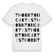 Thornton Curtis ordlek t-shirt