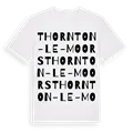 Thornton-le-Moors ordlek t-shirt