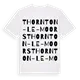 Thornton-le-Moors ordlek t-shirt