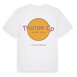 Thorpe CP cirkel t-shirt – ekologisk bomull t-shirt från Pinshirt