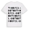 Thorpe Langton ordlek t-shirt
