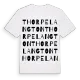 Thorpe Langton ordlek t-shirt