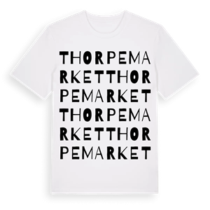 Thorpe Market ordlek t-shirt – ekologisk bomull t-shirt från Pinshirt
