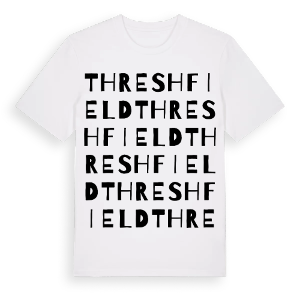Threshfield ordlek t-shirt – ekologisk bomull t-shirt från Pinshirt
