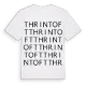 Thrintoft ordlek t-shirt