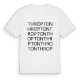Thropton ordlek t-shirt