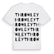Throwley ordlek t-shirt