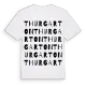Thurgarton ordlek t-shirt