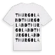 Thurgoland ordlek t-shirt