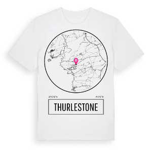 Thurlestone t-shirt – ekologisk bomull t-shirt från Pinshirt