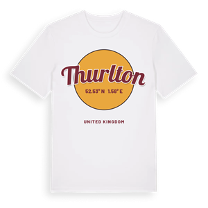 Thurlton cirkel t-shirt – ekologisk bomull t-shirt från Pinshirt