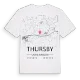 Thursby karta t-shirt