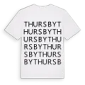 Thursby ordlek t-shirt