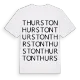 Thurston ordlek t-shirt