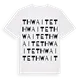 Thwaite ordlek t-shirt