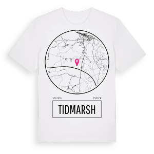 Tidmarsh t-shirt – ekologisk bomull t-shirt från Pinshirt