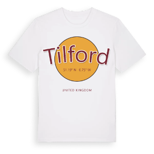 Tilford cirkel t-shirt – ekologisk bomull t-shirt från Pinshirt