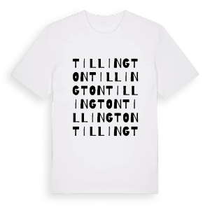 Tillington ordlek t-shirt – ekologisk bomull t-shirt från Pinshirt